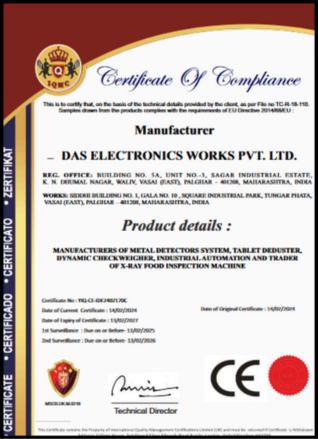 CE Certificate