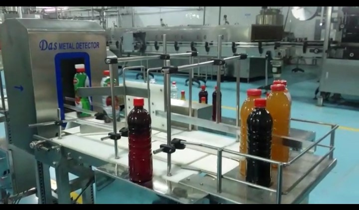 Metal Detector With Product