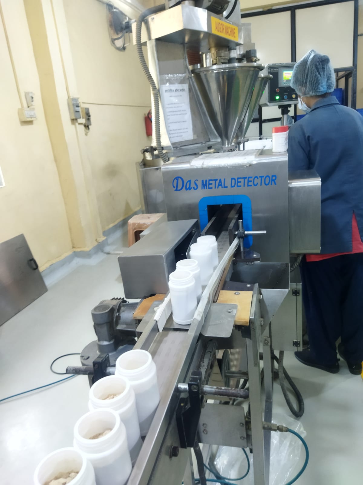 Metal Detector With Product