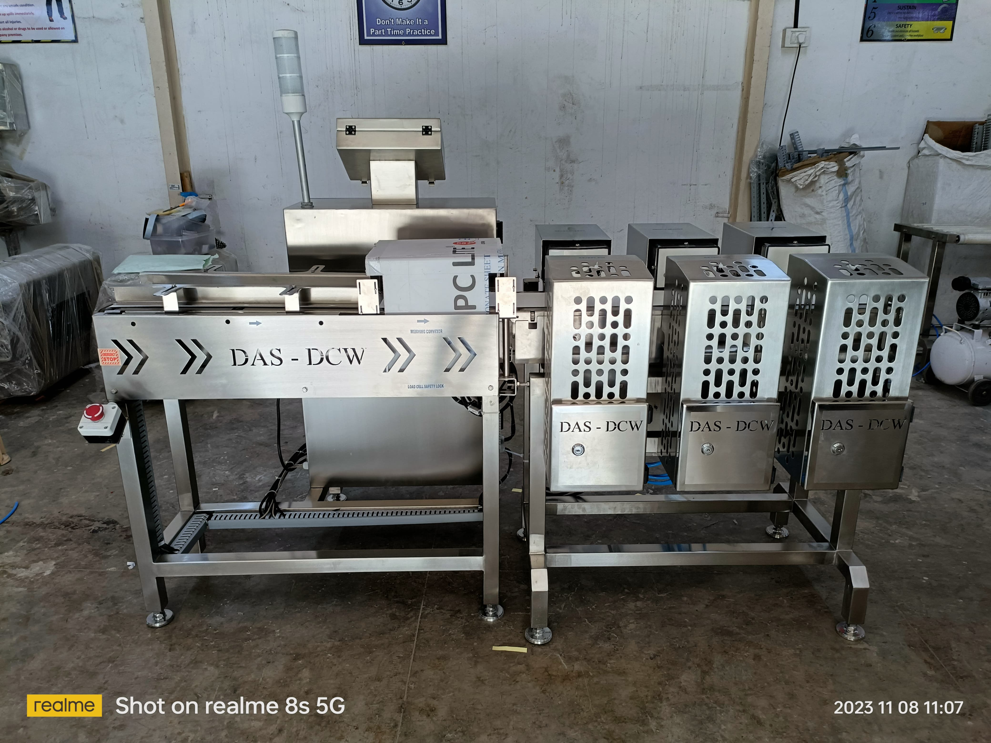 Dynamic Checkweigher Machine